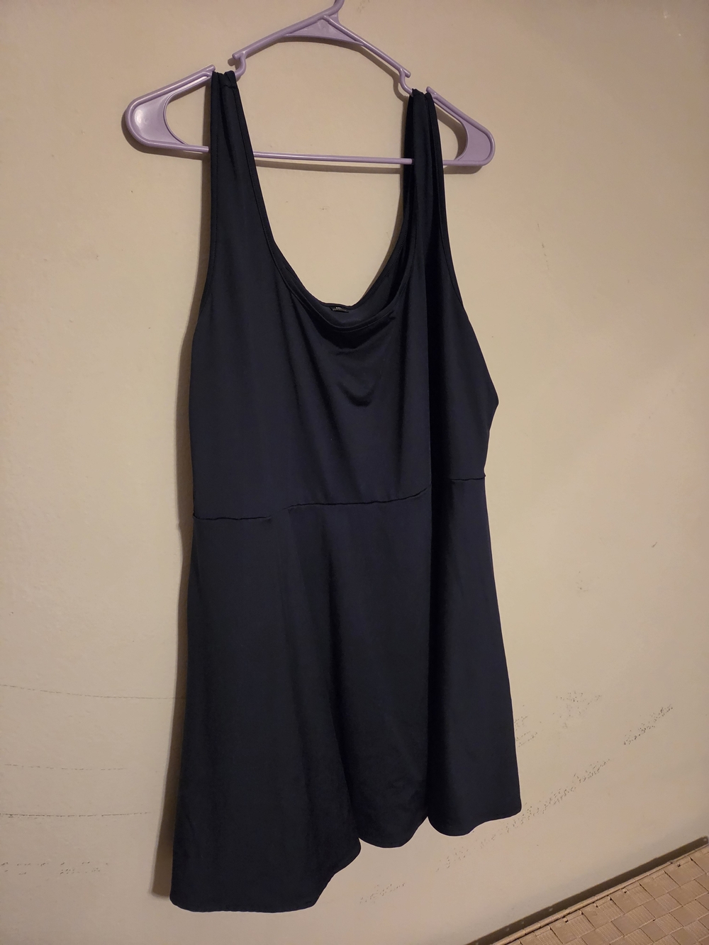 Scoop Neck Skort Dress